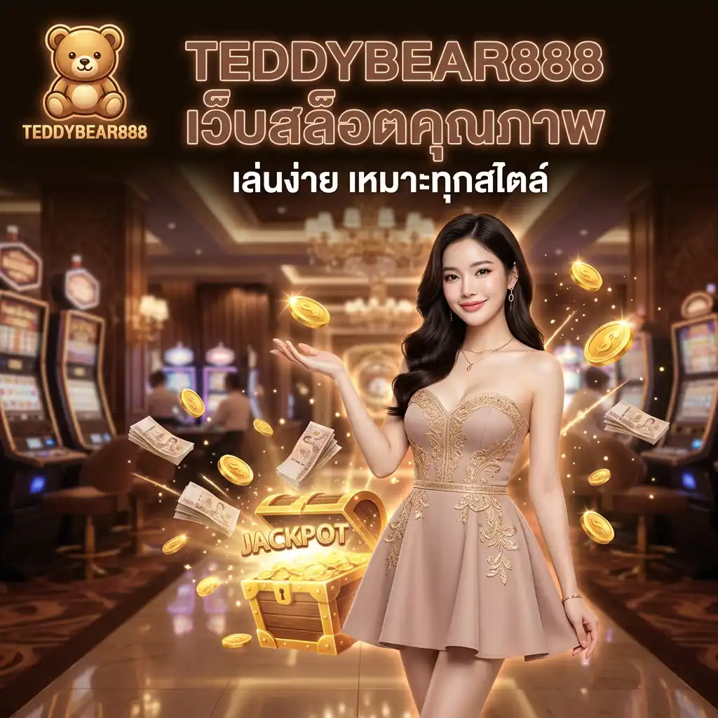TEDDYBEAR888 เว็บสล็อตคุณภาพ เล่นง่าย เหมาะทุกสไตล์