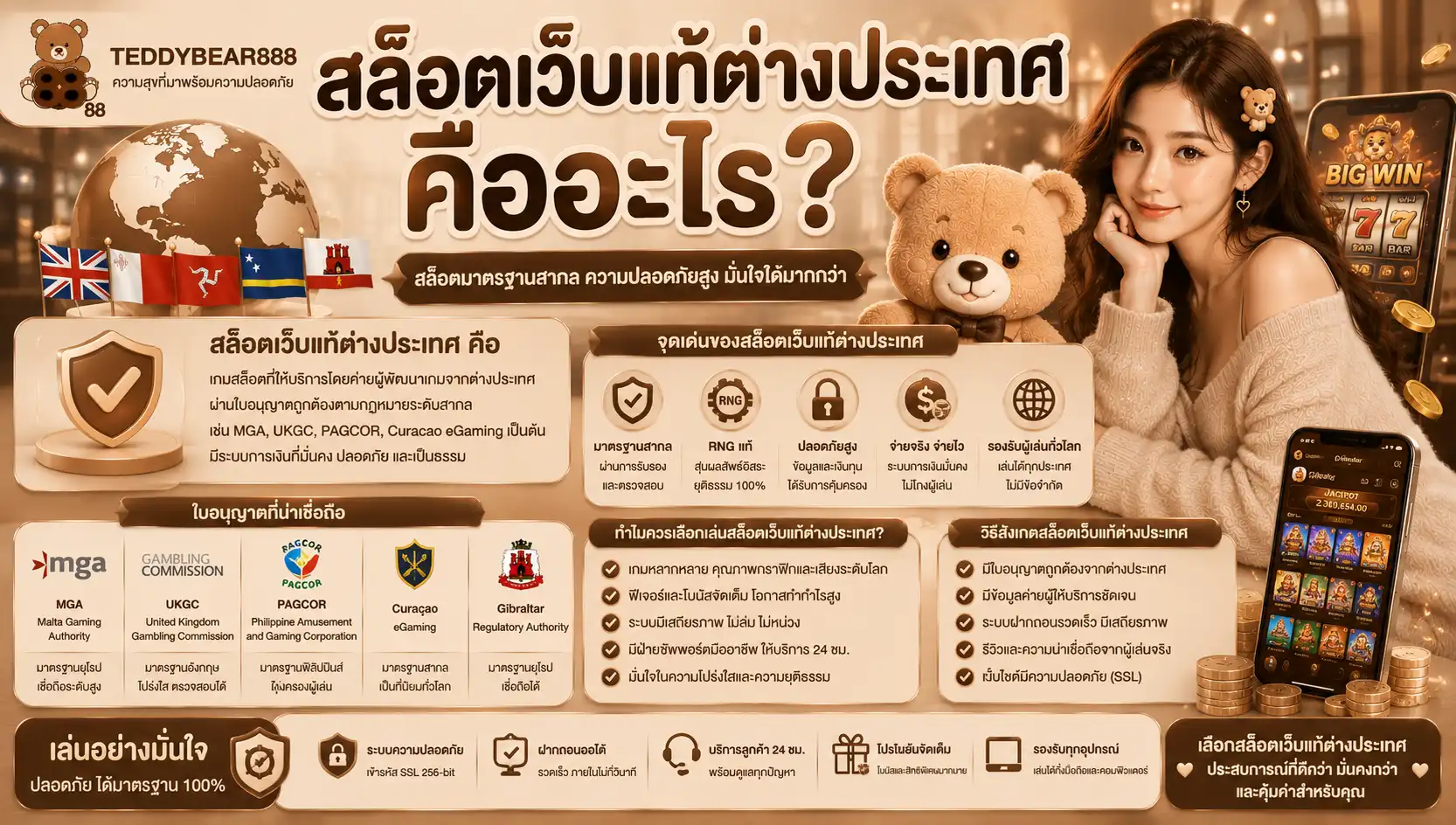 สล็อตเว็บแท้ต่างประเทศ - teddybear888